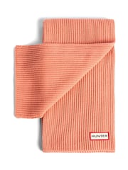 Hunter Arrinay Orange  Ribbed Pom Beanie & Scarf Box Set - Image 2 of 2