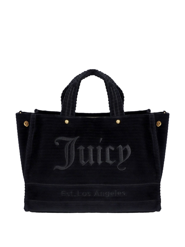 Juicy Couture Black Medium Shopping Bag - Image 1 of 3 Juicy Couture Black Medium Shopping Bag - Image 1 of 3