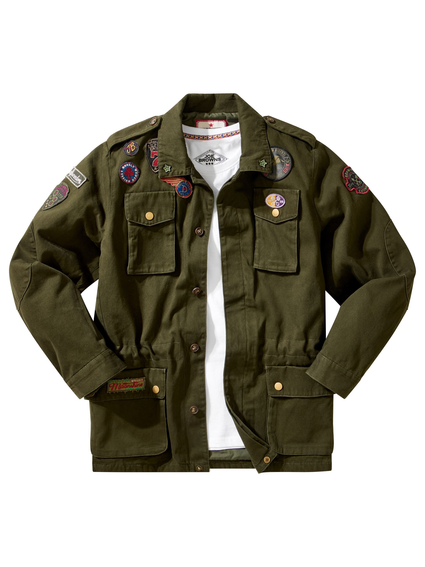 Buy Joe Browns Green Custom Military Jacket from Next New Zealand