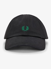 Fred Perry Grey Pique Classic Cap - Image 3 of 3