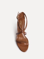 Linzi Brown Future Crossover Heeled Sandals - Image 4 of 5