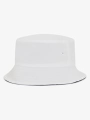 Fred Perry White Reversible Pique Bucket Hat - Image 2 of 4