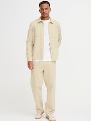Blend Cream Chunky Cord Overshirt - Image 3 of 5