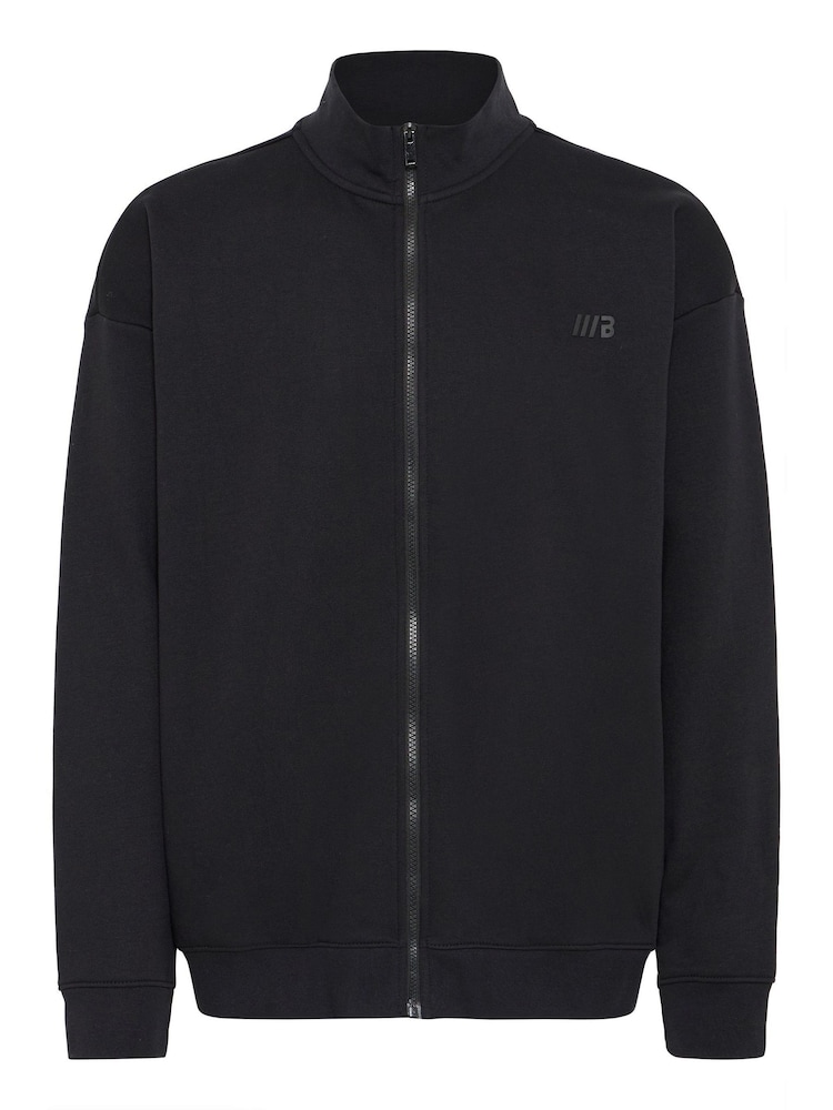 Blend Black High Neck Zip Through Sweatshirt - Image 5 of 5 Blend Black High Neck Zip Through Sweatshirt - Image 5 of 5