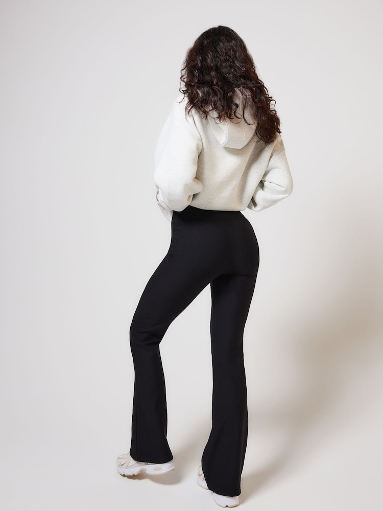LOVALL Black Winter Flare Petite Leggings - Image 2 of 5