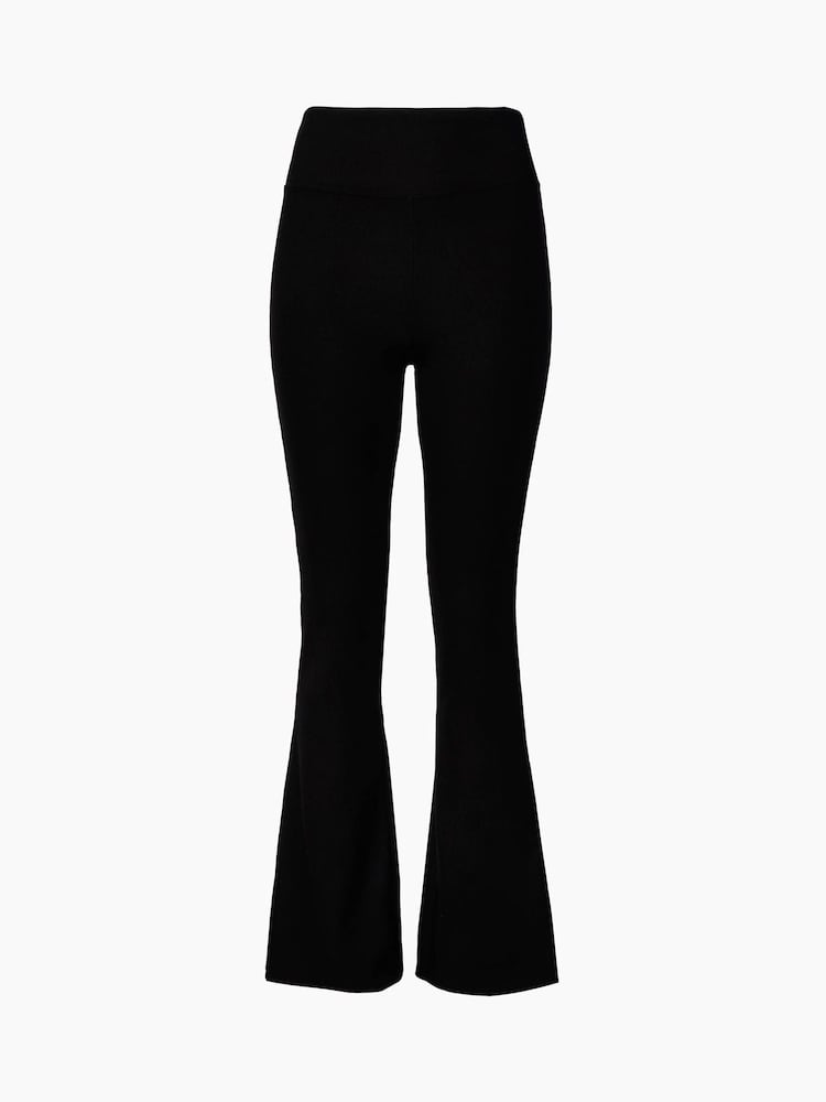 LOVALL Black Winter Flare Petite Leggings - Image 5 of 5