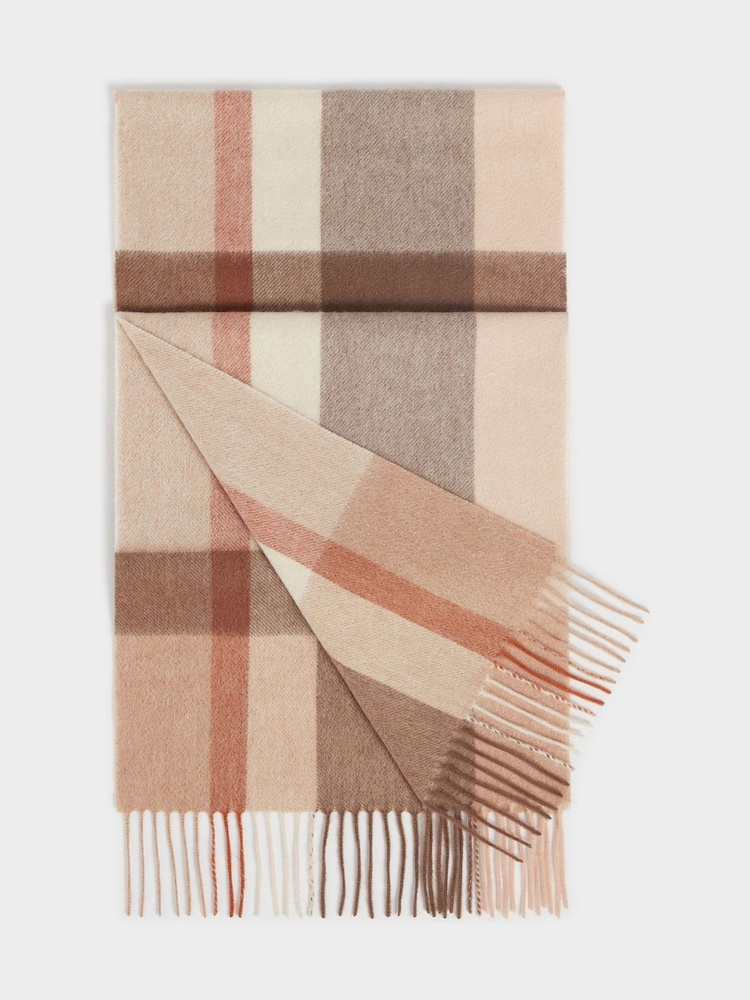 Osprey London The Skye Cashmere Blend Scarf - Image 1 of 5 Osprey London The Skye Cashmere Blend Scarf - Image 1 of 5