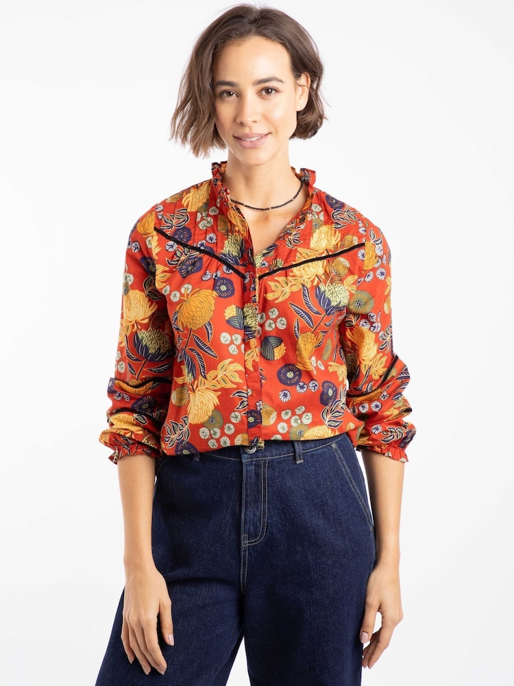 Weird Fish Bodhi Printed Blouse - Imagen 2 de 7