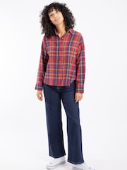 Rosa - Weird Fish Lynsky Brushed Check Shirt - Imagen 1 de 8
