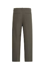 Casual Friday Green Cfgrant Relaxed Fit Pleated Trousers - Image 8 of 8
