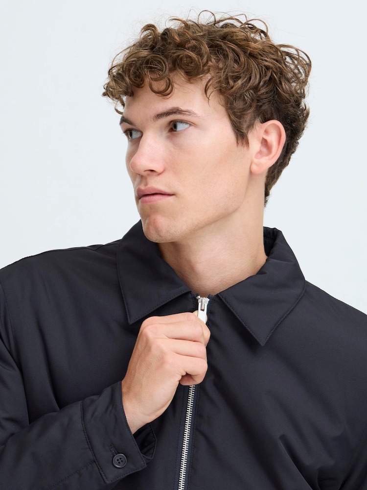 Casual Friday Blue ALBRECHT Short Padded Jacket - Image 2 of 8 Casual Friday Blue ALBRECHT Short Padded Jacket - Image 2 of 8