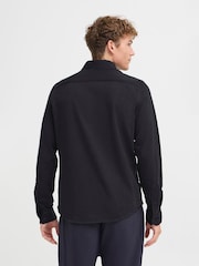 Casual Friday Black Soft Touch Brushed Shirt - Image 2 of 8