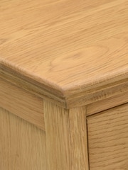 Cotswold Company Natural Winchcombe Oiled Oak 5 Drawer Chest - Image 4 of 6