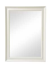 Cotswold Company White Large Rectangular Mirror 110x80cm - Image 2 of 5