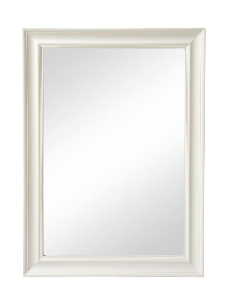 Cotswold Company White Large Rectangular Mirror 110x80cm - Image 2 of 5
