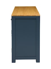 Cotswold Company Blue Chalford Storage Desk - Image 4 of 6