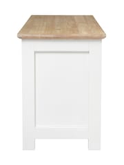 Cotswold Company Pure White Cotswold Essentials Shoe Bench - Image 3 of 5