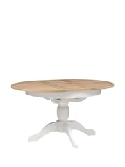 Cotswold Company Pure White Chester 4-6 Seater Dining Table - Image 4 of 6