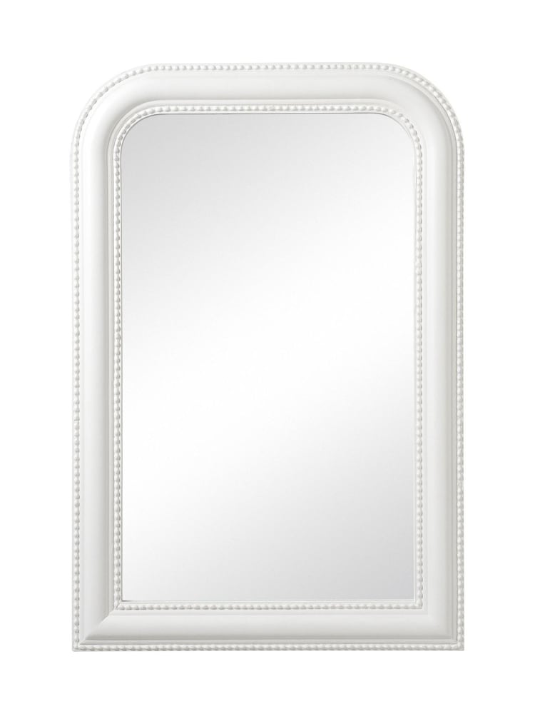 Cotswold Company White Rectangular Mirror 84x56cm - Image 1 of 4