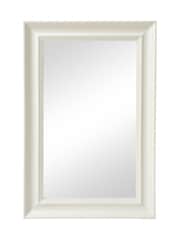 Cotswold Company White Small Rectangular Mirror 60x90cm - Image 2 of 5