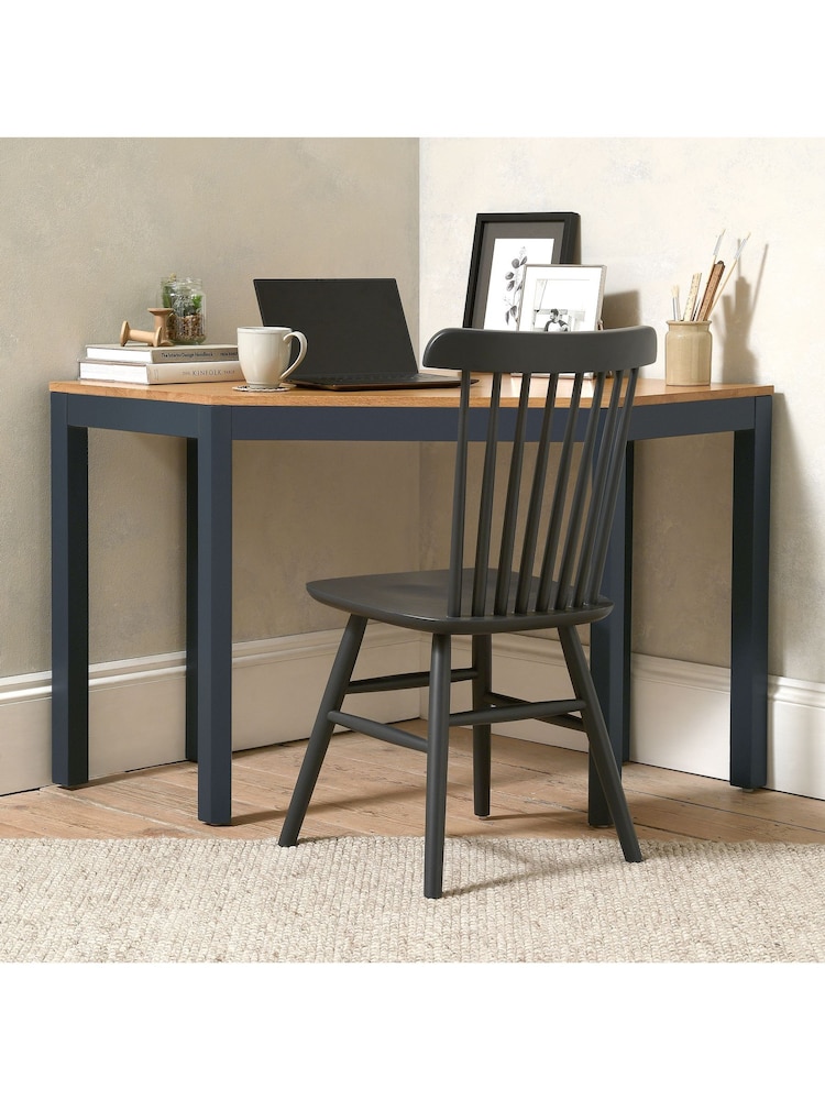 Cotswold Company Blue Chalford Corner Desk - Image 1 of 6