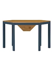 Cotswold Company Blue Chalford Corner Desk - Image 2 of 6