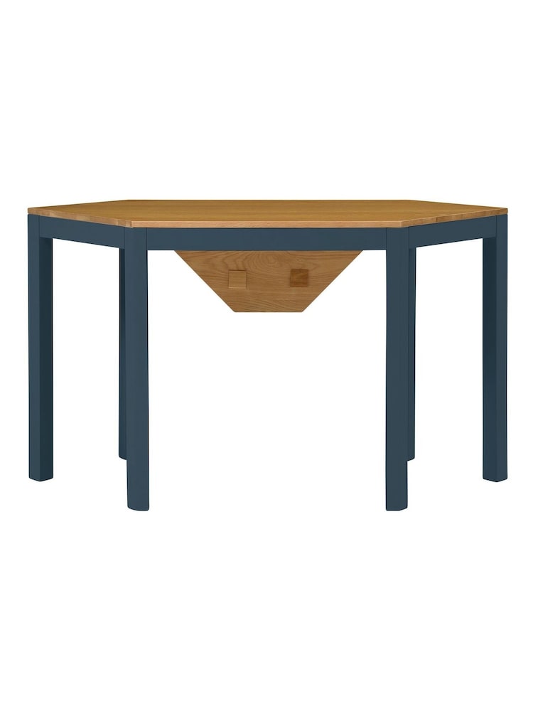 Cotswold Company Blue Chalford Corner Desk - Image 2 of 6
