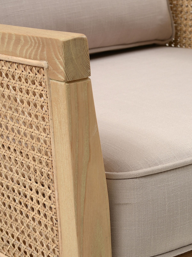 Cotswold Company Natural Ramsden Rattan Chair - Image 6 of 6 Cotswold Company Natural Ramsden Rattan Chair - Image 6 of 6