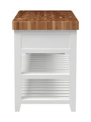 Cotswold Company Pure White Chester Butchers Block Island - Image 3 of 6