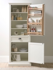 Cotswold Company Warm White Stow Narrow Single Larder - Image 1 of 6