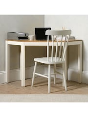 Cotswold Company White Chalford Corner Desk - Image 1 of 6