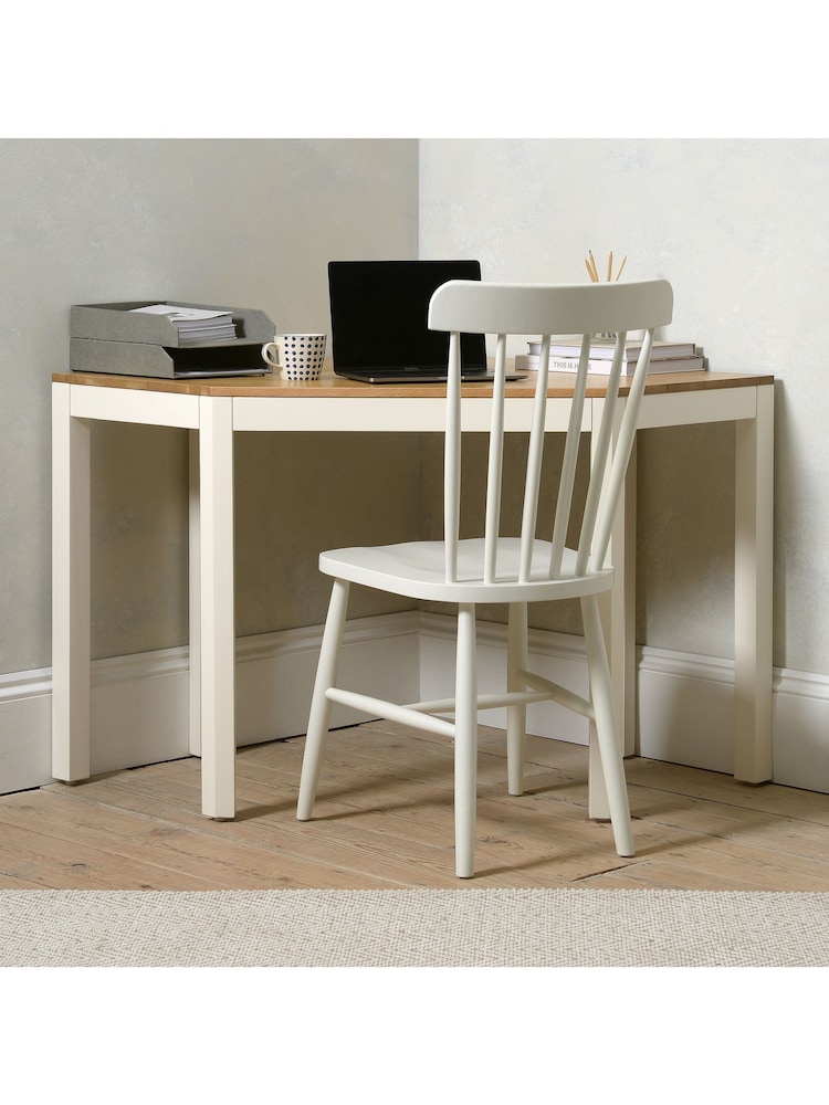 Cotswold Company White Chalford Corner Desk - Image 1 of 6