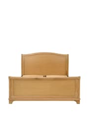 Cotswold Company Natural Winchcombe Oiled Oak Sleigh Bed - Image 3 of 6