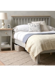Cotswold Company Dove Grey Chester Bed - Image 2 of 6
