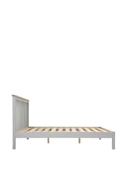 Cotswold Company Dove Grey Chester Bed - Image 3 of 6