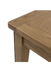 Gallery Home Natural Milton Solid Oak Extending Dining Table - Image 8 of 9