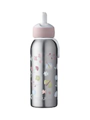 Mepal Flowers Butterflies Insulated Water Bottle With Pop-Up Lid - Image 2 of 2