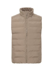 !Solid Green MILAS High Neck Vest Jacket - Image 5 of 5