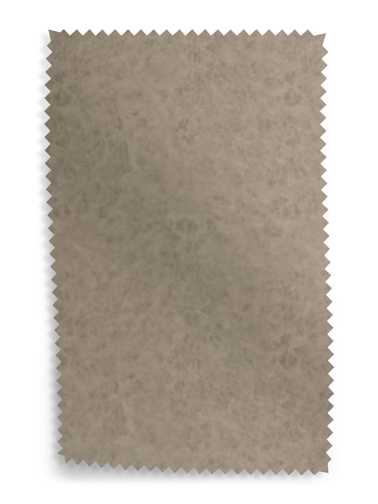 Set of 2 Monza Faux Leather Mink Brown Mid Wood Leg Hamilton Arm Quilted Dining Chairs - Image 11 of 11