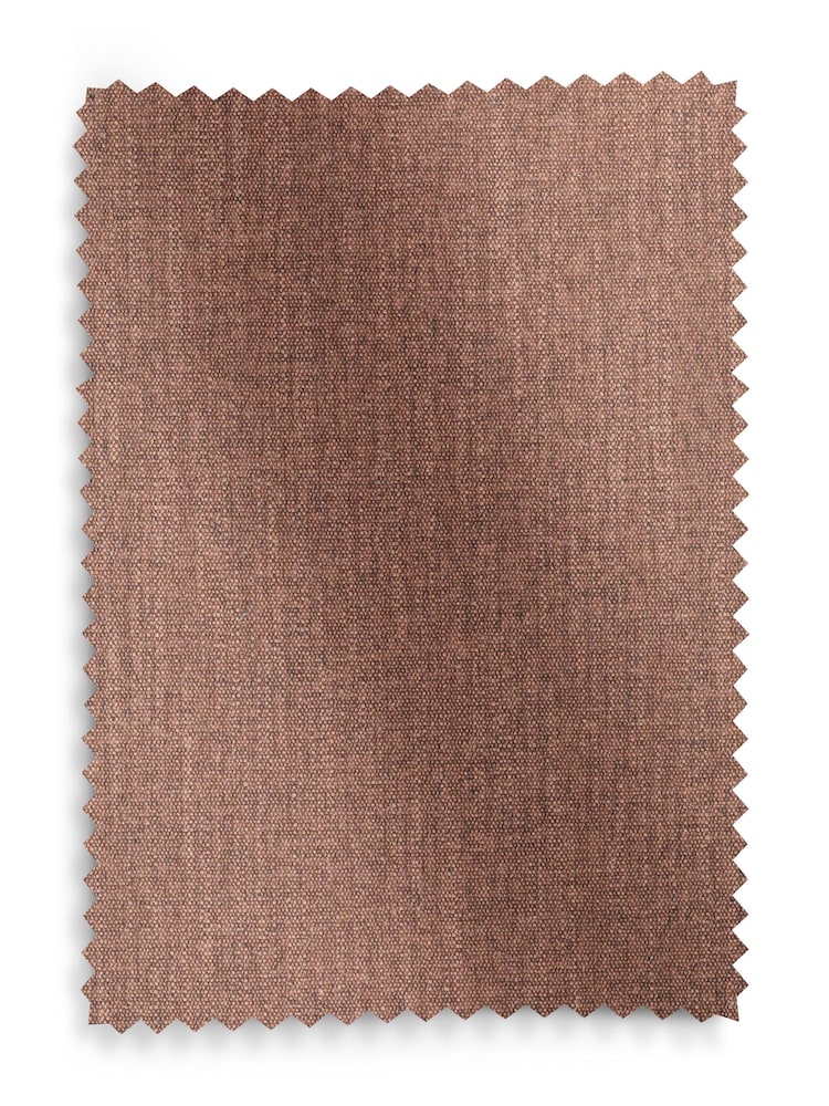 Set of 2 Relaxed Linen Look Light Rust Brown Mid Wood Leg Hamilton Non Arm Quilted Dining Chairs - Image 8 of 8 Set of 2 Relaxed Linen Look Light Rust Brown Mid Wood Leg Hamilton Non Arm Quilted Dining Chairs - Image 8 of 8