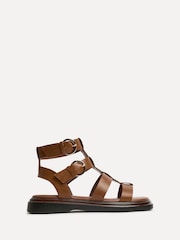 Linzi Brown Naya Gladiator Style Sandals - Image 2 of 5