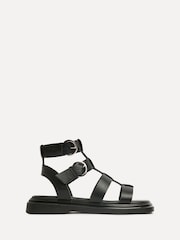 Linzi Black Naya Gladiator Style Sandals - Image 2 of 5