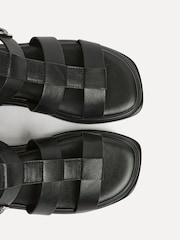 Linzi Black Naya Gladiator Style Sandals - Image 5 of 5