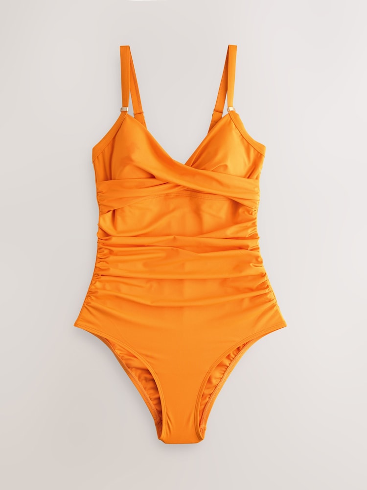 Mango Orange Shaping Tummy Control Swimsuit - Image 1 of 4