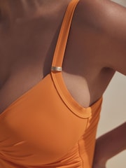 Mango 橙色 - 塑形收腹泳衣 - 10的图像5｝