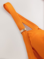 Mango 橙色 - 塑形收腹泳衣 - 10的图像9｝