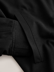 Black Embroidered Smart Bomber Jacket - Image 9 of 11