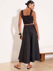 Lipsy Black Full Hem Midaxi Skirt - Image 4 of 4