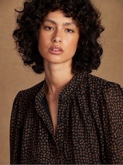 Ro&Zo Black Print Top - Image 4 of 5