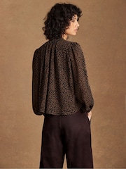 Ro&Zo Black Print Top - Image 5 of 5